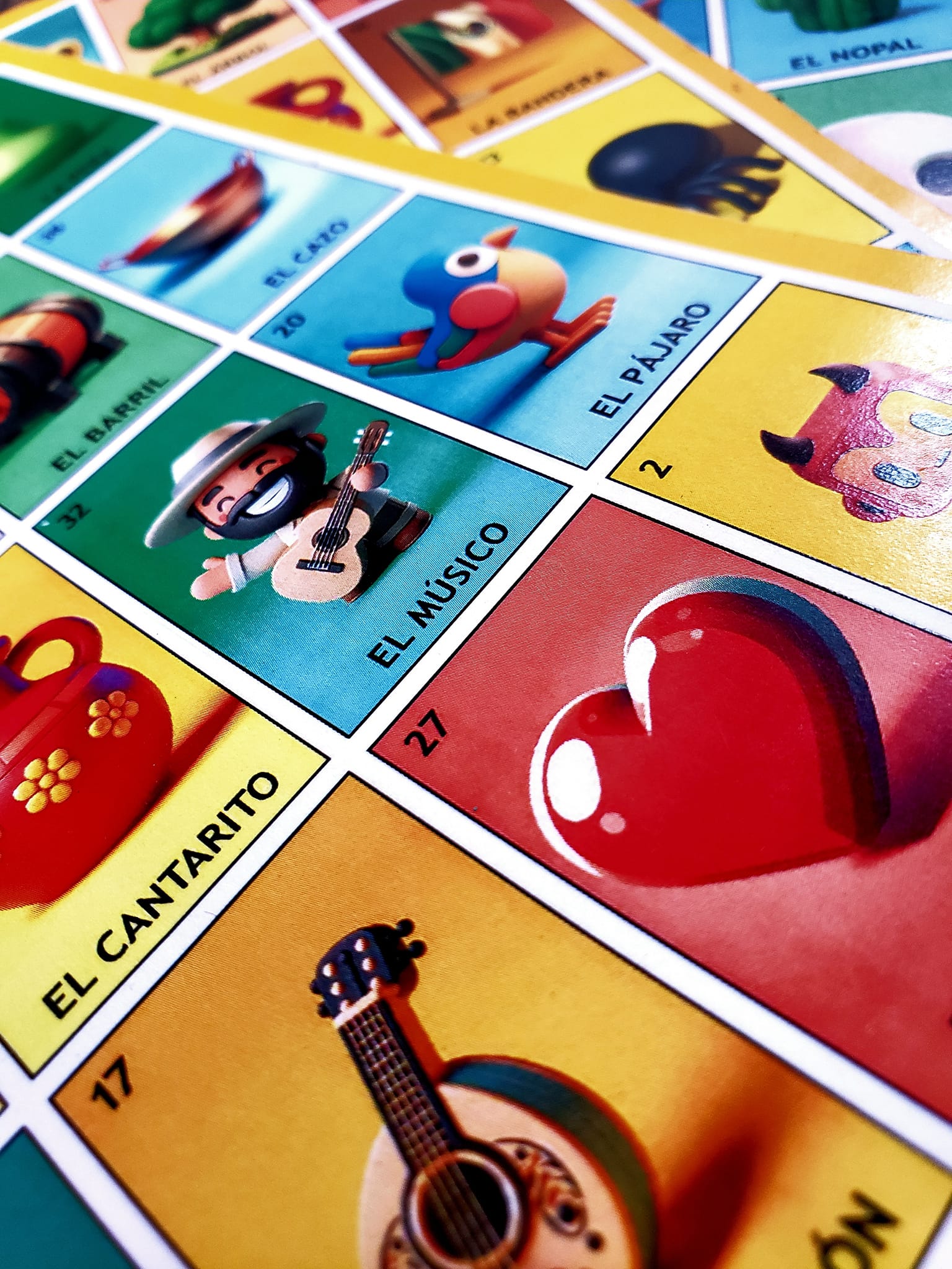 Tablas de Lotería Mexicana Don Nacho