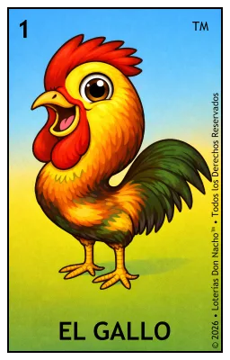 Ejemplo carta de lotería