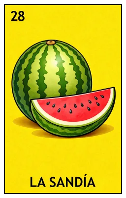 Ejemplo carta de lotería