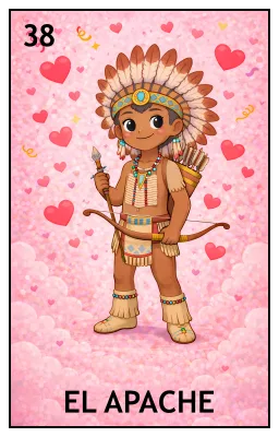 Ejemplo carta de lotería