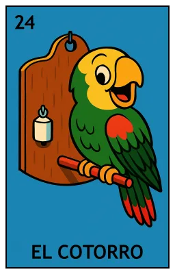 Ejemplo carta de lotería